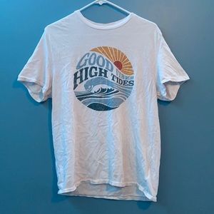 Heartman High Tides Good Vibes T-shirt White